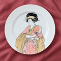 Lot of 4 Geisha Girl Dessert Dishes